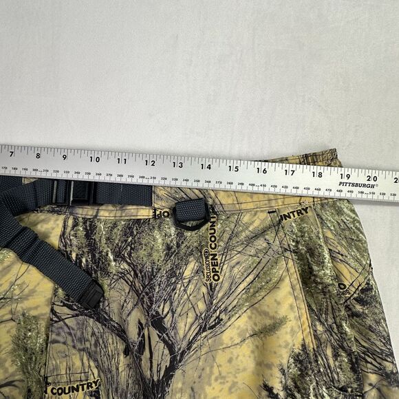 Cabelas Mens Camouflage Cargo Shorts With Adjustable Belt &‎ Pockets XL Camo - Picture 5 of 11
